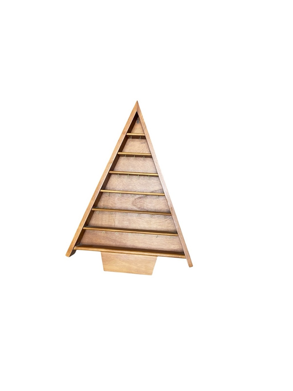 Hallmark Keepsake Trinket Ornament Display Tree Shadow Box Wooden Christmas - Picture 5 of 7